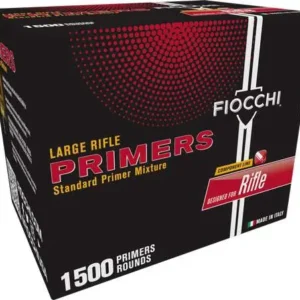 FIOCCHI PRIMERS LARGE RIFLE 1500CT BOX 12000CT CS (BRICK)