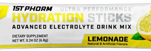 1ST PHORM HYDRATION STICKS - LEMONADE 20 COUNT