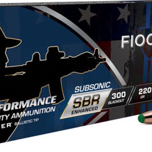 FIO 300BLK 220GR SBR BT 20RD