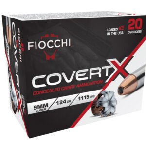 FIO 9MM 124GR COVERTX JHP 20R