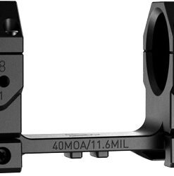 Alternative view of AUDERE SCOPE MOUNT ADVERSUS - 30MM 40MOA HIGH BLACK