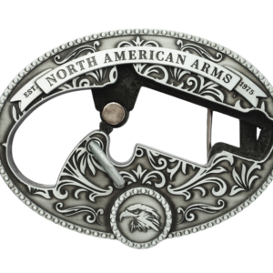 NORTH AMERICAN ARMS MAGNUM OVAL ORNATE BELT BUCKLE