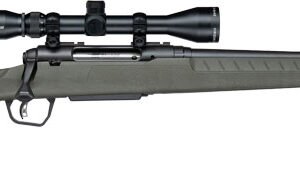 SAVAGE AXIS 2 XP 30-06 20" - THREADED W/3-9X40 BLACK/GREEN