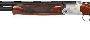 IVER JOHNSON 600LW O/U 12GA 3" - 28"VR SILVER BLACK WALNUT