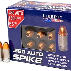 LIB 380 55GR SPIKE 20RD