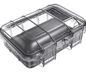 PELICAN M40 MICRO CASE BLACK/CLEAR