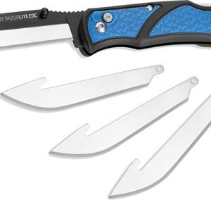 OUTDOOR EDGE 3" RAZOR LITE - EDC FOLDER BLUE W/4 BLADES