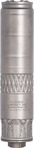RUGGED SUPPRESSORS ALASKAN 360 - TITANIUM R.U.M BEAD BLASTED