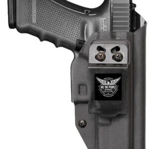 WE THE PEOPLE HOLSTER IWB RH - KYDEX FOR GLOCK 17 BLACK