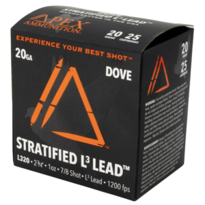 APEX ELEMENT DOVE 20G 3" 7X8 1-1/8