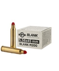 PPU Blank Rifle Ammunition 5.56mm M-200 A1 Blanks 20/ct