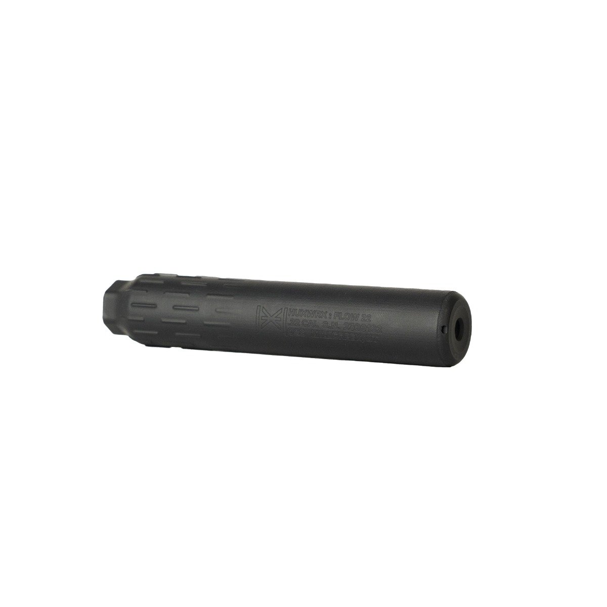 Huxwrx FLOW 22 Ti Suppressor - Black
