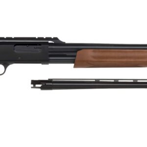 MOSSBERG 500 COMBO 12G 24"/28" VENT RIB/SCOPE BASE BLUED/WOOD 5RD