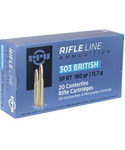 PPU 303 BRITISH 180GR SP 20RD BOX 10 BOXES PER CASE