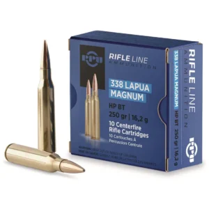 PPU 338 LAPUA 250GR HPBT 10RD BOX 20 BOXES PER CASE