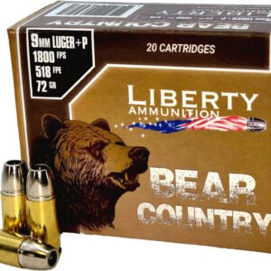 LIB 9MM+P 72GR BEAR CNTRY 20RD