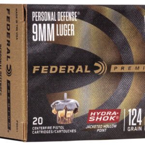 FDR 9MM 124GR HYDSHK 20RD