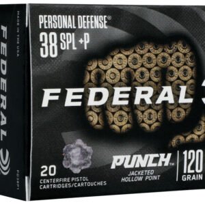 FDR 38SP+P 120GR PUNCH JHP 20R