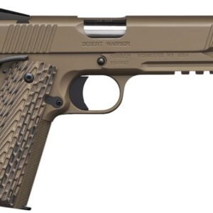 Desert Warrior 45ACP 5" NS Rail Dsrt Tan 7rd