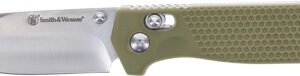 S&W KNIFE 24/7 PIVOT LOCK DROP - POINT 3.3" SS/GRAY