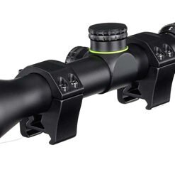 VIRIDIAN VENTA 2-7X32 RIMFIRE - W/ RINGS ANODIZED BLACK