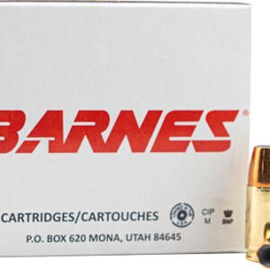 BARNES 9MM 124GR JHP - 20RD 10BX/CS