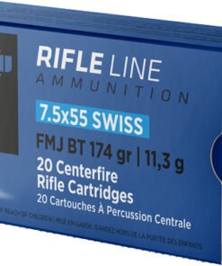 PPU 7.5X55 SWISS 174GR FMJ - 20RD 10BX/CS