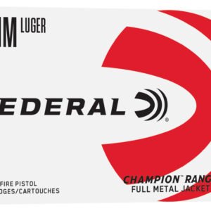 FDR 9MM 115GR RANGE FMJ 50RD