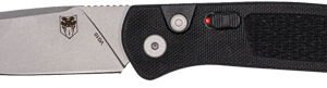 COBRATEC RECON PUSH BUTTON - AUTO 3.12" BLACK G10