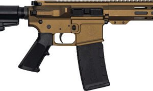 GLFA AR15 PISTOL 300 AAC 7.5" - W/ BRACE NITRIDE BBL BRONZE