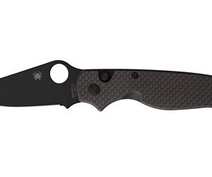 SPYDERCO BUTTONUP CF PE 3.27" BLK