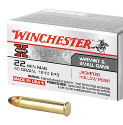 WIN SPRX 22WMR 40GR JHP 50/2000