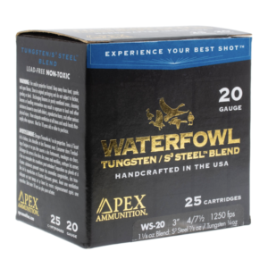 APEX 20G TSS/S3 STL 1-1/8OZ 3" 25RD