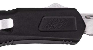 GLFA 8" OTF AUTO KNIFE SMOOTH BLK
