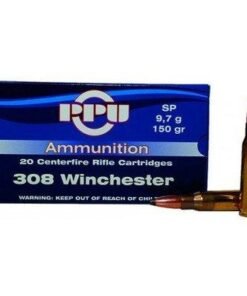 PPU Rifle Ammunition .308 Win 150 gr SP 2820 fps  20/ct