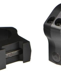 Warne 2-Piece Picatinny Style Mountain Tech Scope Rings 1" High - Matte