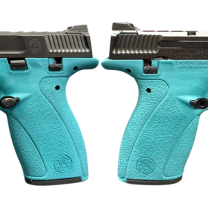 SMITH & WESSON PC BODYGUARD 2.0 CARRY COMP AZTEC TEAL FRM 380ACP PISTOL 3.1" M.S 1-10RD, 1-12RD MAG
