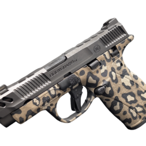 SMITH & WESSON PC BODYGUARD 2.0 CARRY COMP LEOPARD PRINT 380ACP PISTOL 3.1" M.S 1-10RD, 1-12RD MAG