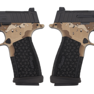 SIG SAUER P365 FUSE 9MM 4.3" CHOCOLATE CHIP CAMO O.R. 1-17RD, 2-21RD