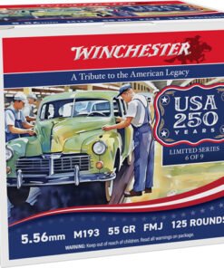 WINCHESTER USA 5.56X45 55GR - FMJ 125RD 10BX/CS